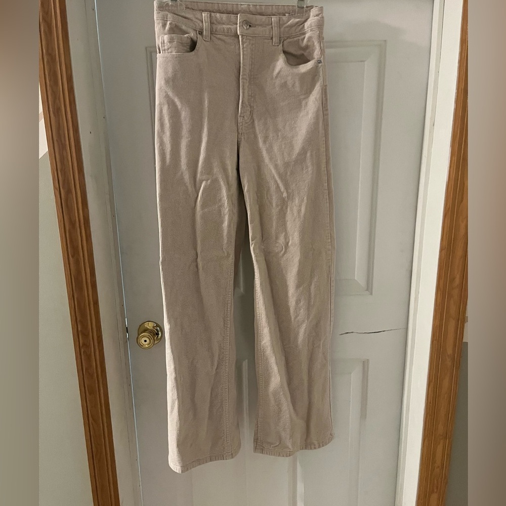 H&M corduroy wide pants